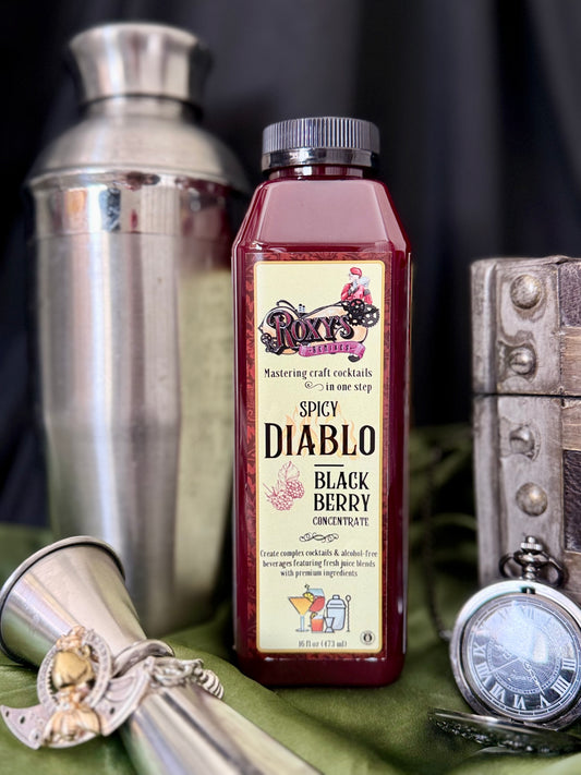 Spicy Diablo Blackberry Habanero Lime Cocktail Concentrate